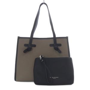 マルチェッラ トートバッグ ショルダーバッグ ポーチ付き グレー /YO13