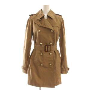 フローラルトレンチコート 38 ブラウンベージュ 460581