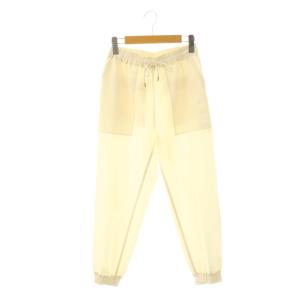 ウールナイロンギャバジン ジョガーパンツ 34 アイボリー /ES OS