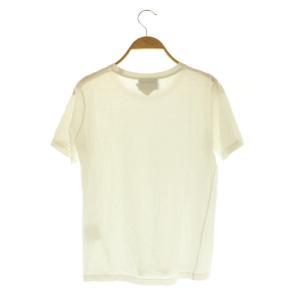 PRADA 半袖 Tシャツ カットソー クルーネック S ホワイト /MY OS