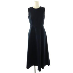 CLASSIC CHINO ST VOLUME DART DR ワンピース ロング ノースリーブ 2 ネイビー