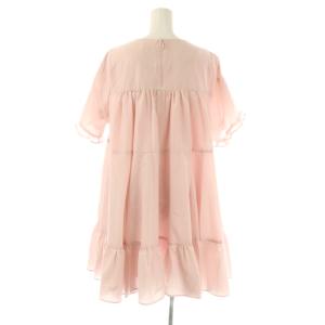 SONO 25SS サマードレスチュニックブラウス 半袖 F ピンク /HK OS