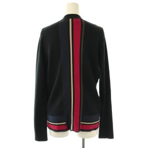 MARNI ニットカーディガン ∨ネック 長袖 38 紺 ネイビー /AT OS