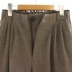 MACHATT タックワイドパンツ スラックス 38 グレー /AT OS