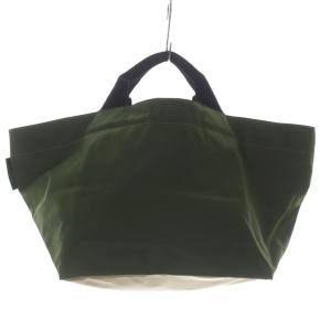 ナイロン トートバッグ ハンドバッグ カーキ 緑 /SR