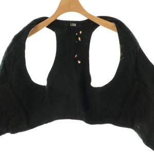 L.G.B OCEAN VEST 加工デニムベスト 0 ブラック マルチカラー /ES OS