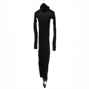 L.G.B LS/T+TK ウールカシミヤ レイヤーデザインタートルネックニット セーター カシミヤ混 0 ブラック