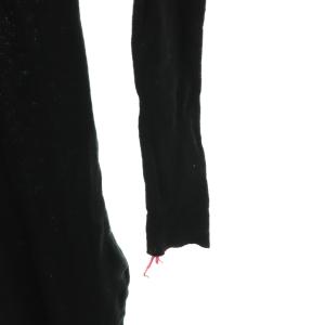 L.G.B LS/T+TK ウールカシミヤ レイヤーデザインタートルネックニット セーター カシミヤ混 0 ブラック