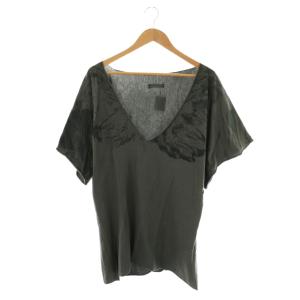 FALCON FJSK Tシャツ Vネック 0 グレー チャコール /CX OS