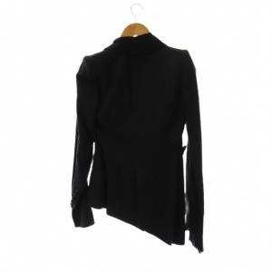 IF SIX WAS NINE JK-RISE  ジャケット アシンメトリー 0 ブラック