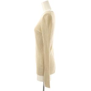 NE QUITTEZ PAS! Pasand Silk Cashmere Crewneck Knit リブニット プルオーバー シルク