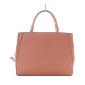 FENDI プチトゥージュール 2WAYバッグ サーモンピンク 8BH255