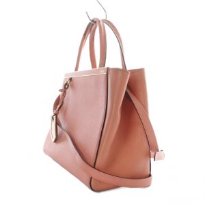 FENDI プチトゥージュール 2WAYバッグ サーモンピンク 8BH255