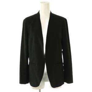 iCB ストライプ ジャケット パンツ セットアップ 上下 スーツ 2 黒 ブラック /AT OS