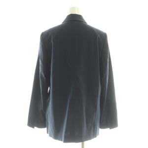 IENA 25SS MANTECO ダブルジャケット スリットパンツ セットアップ スーツ 36 34 ネイビー