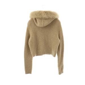 FOXEY BOUTIQUE Kint Parka(HOODY PUFF)フォックスファー付き 38 ベージュ