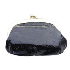 Vivienne Westwood エナメル がま口 オーブ 小銭入れ ブラック