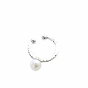 アコヤパール ダイヤモンド イヤーカフ K10 0.06ct