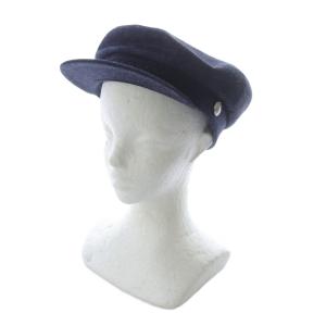 カブール デニム キャスケット 58cm ネイビー