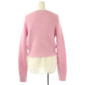 Chesty 25SS Kobe Only Shop限定カラー LOVE YOUニットカーディガン フラワーレース F