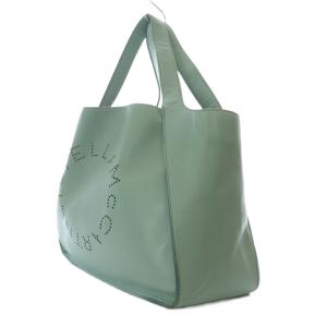 STELLA McCARTNEY ステラロゴ トートバッグ 水色 ライトブルー 502793 /RI OS