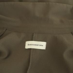 BARNYARDSTORM ダブルクロスジレ ストレッチ 1 グレージュ /MY OS SH