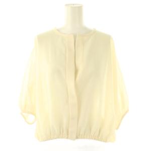 クリスプドライ ボレロブラウス 38 イエローベージュ