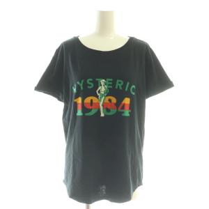 23SS HYSTERIC 1984Tシャツ カットソー F ブラック マルチカラー /DO OS