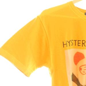 HYSTERIC GLAMOUR 23AW RED EYE PANDA Tシャツ カットソー S マスタードイエロー マルチカラー /DO