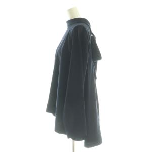 ADORE ドライタッチジョーゼットブラウス 38 ネイビー /DO OS