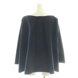 ADORE ライトストレッチアシメトリーヘムブラウス 38 ネイビー /DO OS