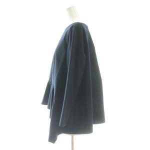 ADORE ライトストレッチアシメトリーヘムブラウス 38 ネイビー /DO OS