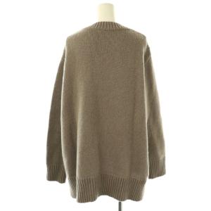 GALERIE VIE ファインウール Vネックプルオーバー ニット セーター S グレー /ES OS