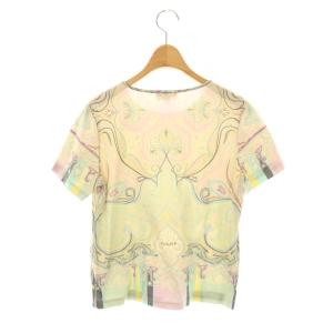 ETRO ペイズリー柄 半袖カットソー Tシャツ 40 マルチカラー /CX OS
