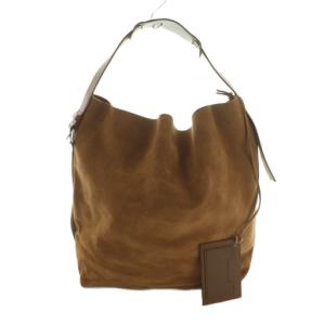 トートバッグ スエード ブラウン 104848