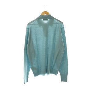 KAPTAIN SUNSHINE × ジョンスメドレー JOHNSMEDLEY ウールポロニット カットソー 長袖 M ミントグリーン /DO