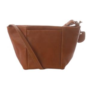 genten ゴートベーシック ミニ ショルダーバッグ レザー 茶色 ブラウン /SR SH