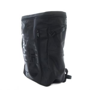 THE NORTH FACE BCヒューズボックス バックパック リュック 黒 ブラック ビッグロゴ ロゴプリント 縦ロゴ NM82000