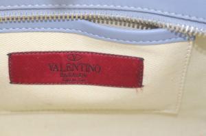 VALENTINO GARAVANI ロックスタッズミニトートバッグ 2way ブルー