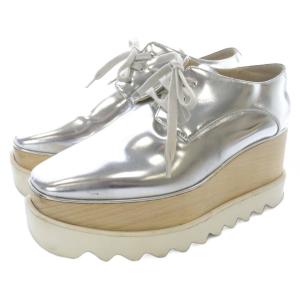 STELLA McCARTNEY Elyse Metallic Platform Creeper エリス スニーカー 35.5 シルバー色