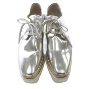 STELLA McCARTNEY Elyse Metallic Platform Creeper エリス スニーカー 35.5 シルバー色