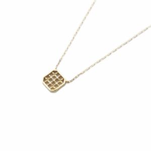 ダイヤネックレス ペンダント K18YG 0.01ct