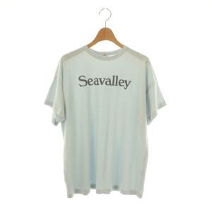 Limited Seavalley Tee Tシャツ カットソー 半袖 1 ライトブルー /DF OS