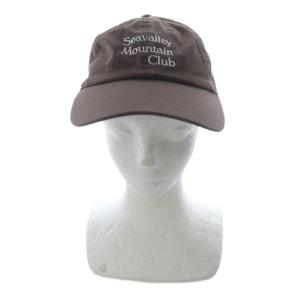 Seavalley Mountain Club キャップ 帽子 茶 ブラウン /SR