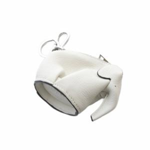 LOEWE エレファント コインケース ホワイト