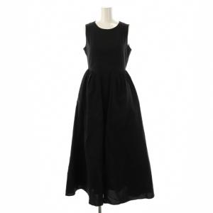 23AW CORSET LINE ARCH FLARE ONEPIECE ワンピース マキシ ロング ノースリーブ