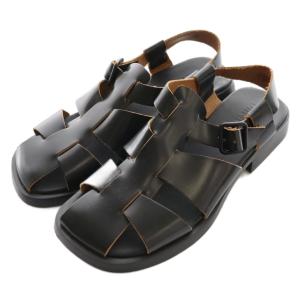 グルカサンダル 38 黒 ブラック /SS OS