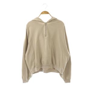 SUPER SOFT SWEAT BIG HALF ZIP P/O PARKA ハーフジップパーカー 長袖