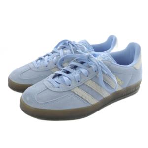 adidas Originals スニーカー ブルー ガゼル インドア GAZELLE INDOOR 23.5cm 水色 ライトブルー JI2717GEL-PTG