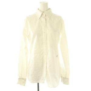 オックスフォードボタンダウン長袖シャツ スタンドカラー 2 白 ホワイト /AT OS
